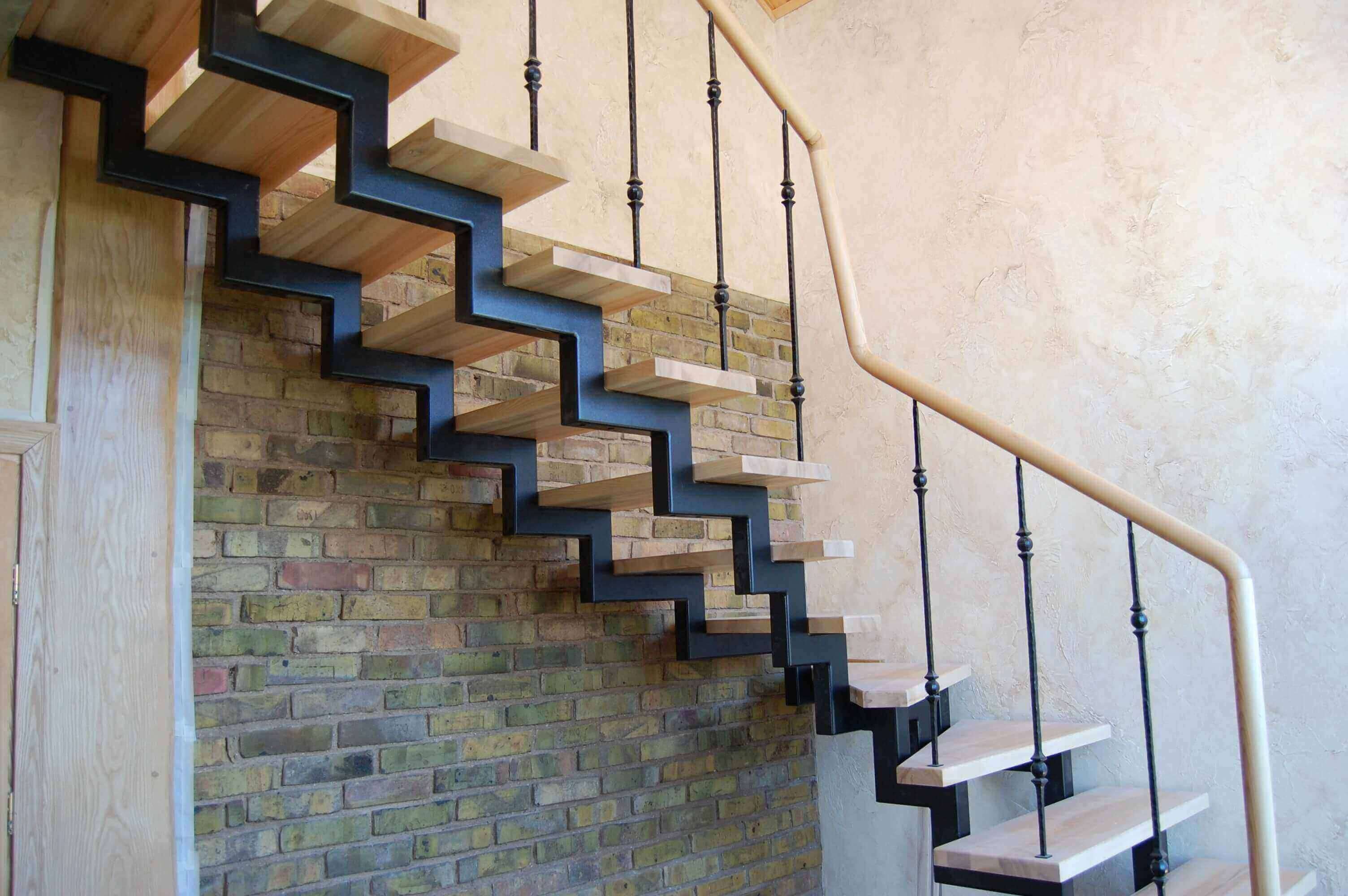 Современный дизайн лестниц и перил